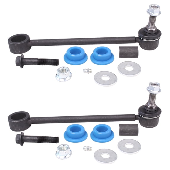 Detroit Axle - 2pc Rear Sway Bars for 2007-2012 Dodge Ram 3500, 2008 ...