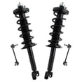 thumbnail image 1 of Detroit Axle - 3.5L Rear Struts Sway Bars for 2013 2014 2015 Honda Accord, 2 Struts with Coil Spring Assembly 2 Sway Bar End Links Replacement Suspension Kit, 1 of 7