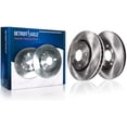 thumbnail image 1 of Detroit Axle - Front Brake Rotors for 2011-2024 Dodge Durango Jeep Grand Cherokee 2022-2024 Grand Cherokee L, Disc Brake Rotors : 13.78" inch Rotor, 1 of 7