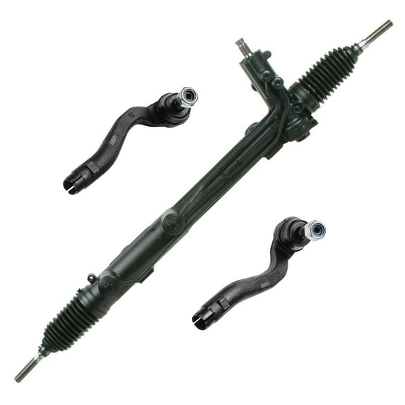 Detroit Axle - 3pc Front Rack & Pinion Kit for 01-03 Mercedes-Benz ML320, 03-05 ML350, 02-05 ML500, Power Steering Rack and Pinion Outer Tie Rods Replacement