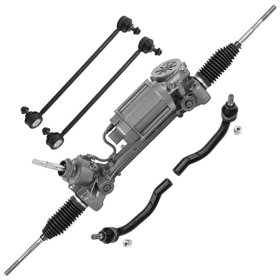Detroit Axle - 3pc Rack and Pinion Tie Rods Kit for 2018 2019 2020 Honda Accord, Electric Power Steering Rack and Pinion Assembly Front Outer Inner Tie Rods Replacement