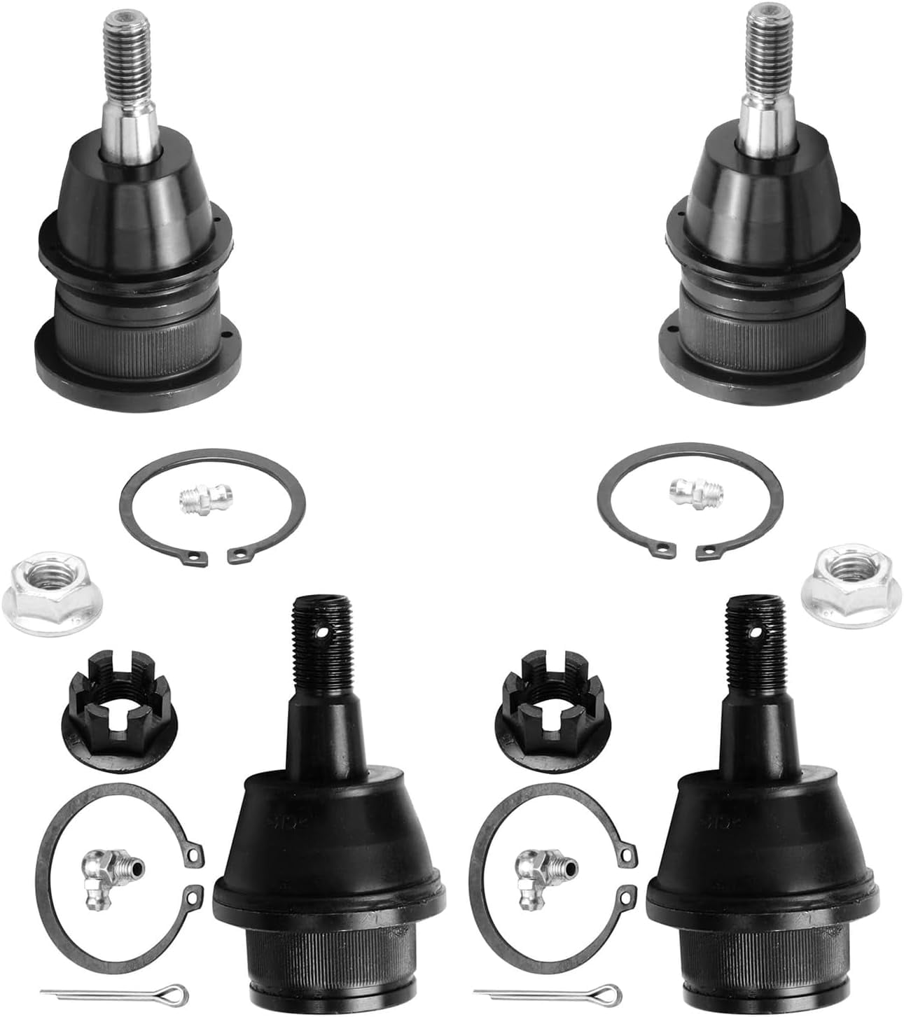 RH Lower Car & Truck Control Arms, Ball Joints & Assemblies Front Upper Control Arm & Lower Ball Joint Kit - LH & RH Set Of 4 For Chevy/GMC Trucks & SUVs