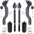 thumbnail image 1 of Detroit Axle - 4 Front Outer Inner Tie Rods & 2 Tie Rod Boots Kit for 2006-2018 Toyota RAV4, 1 of 3