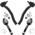 thumbnail image 1 of Detroit Axle - 4 Front Tie Rods for 2003-2007 Honda Accord, 2004 2005 2006 2007 2008 TSX, Inner & Outer Tie Rods Replacement, 1 of 7