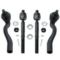 thumbnail image 1 of Detroit Axle - 4 Front Tie Rods for 2011-2015 Jeep Grand Cherokee Dodge Durango 2012 2013 2014 Inner and Outer Tie Rod Link Set Replacement, 1 of 8