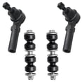 thumbnail image 1 of Detroit Axle - 4pc Front Suspension Kit for Chrysler PT Cruiser Dodge SX 2.0 Plymouth Neon, 2 Stabilizer Sway Bar End Links 2 Outer Tie Rod Ends Replacement, 1 of 8