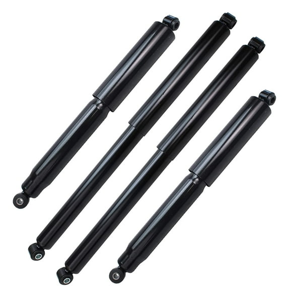 Detroit Axle - 4 Shock Absorbers for 4WD 1999-2004 Ford F-250 F-350 Super Duty 2000 2001 2002 2003 Shocks Set Front & Rear Replacement