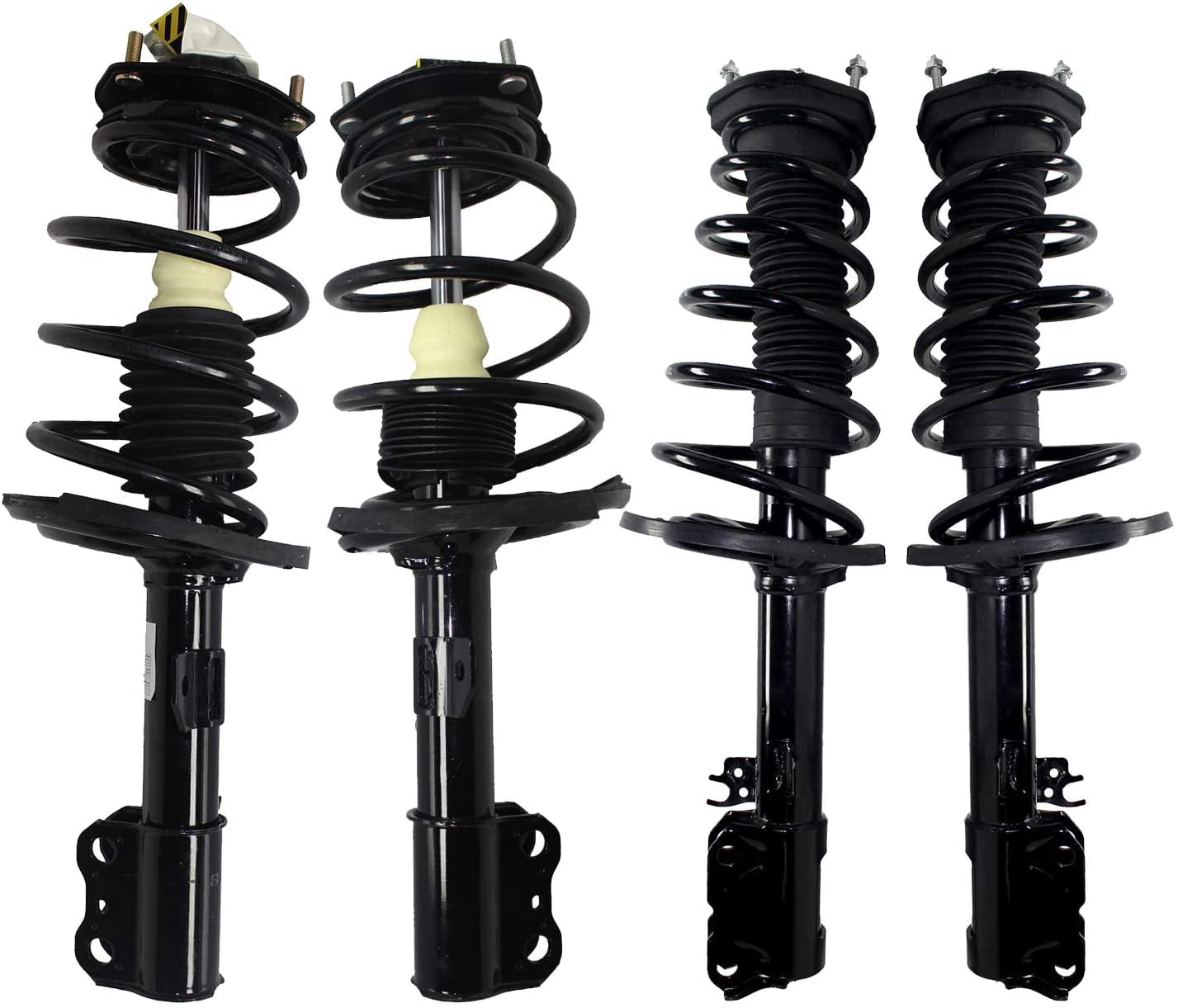 Detroit Axle - 4 Strut kits for 2004 2005 2006 Toyota Camry Solara Lexus ES330, Complete Front & Rear Struts w/Coil Spring Quick Install Ready Struts Assembly Replacement