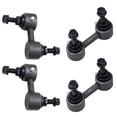 thumbnail image 1 of Detroit Axle - 4 Sway Bars for 2003-2008 Subaru Forester, 2004-2007 Impreza [WRX STI Models], Stabilizer Sway Bar Links 2005 2006 Front & Rear Replacement, 1 of 7