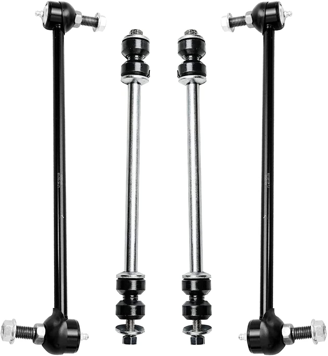 Detroit Axle 4 Sway Bars for Chevy Traverse GMC Acadia Buick Enclave
