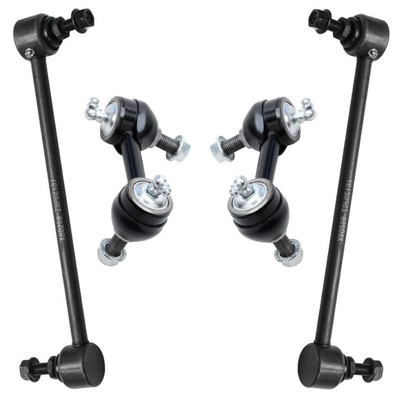 Detroit Axle - 4 Sway Bars for Dodge Caliber Avenger Jeep Compass Patriot Chrysler Sebring Mitsubishi Outlander Sport Stabilizer Sway Bar Links Front & Rear Replacement