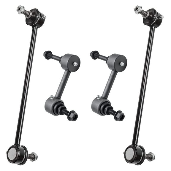 Detroit Axle - 4 Sway Bars for 2009-2012 Ford Escape, 2009-2011 Mazda Tribute Mercury Mariner, Front and Rear Stabilizer Sway Bar Links Replacement