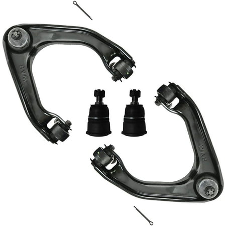 Detroit Axle - 4PC Front Upper Control Arms and Ball Joints Assembly Replacement for 1992 1993 1994 1995 1996 Honda Prelude