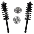 thumbnail image 1 of Detroit Axle - 4PC Rear Quick Ready Struts Coil Springs and Rear Wheel Bearing Hubs w/ABS Replacement for 1998 1999 2000 2001 2002 Honda Accord 2.3L Models, 1 of 6