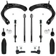 thumbnail image 1 of Detroit Axle - 4WD 12pc Front Upper Control Arms Ball Joints Sway Bars Tie Rods Replacement for Dodge Ram 1500 Fits select: 2008 DODGE RAM 1500 ST/SLT, 2007 DODGE RAM 1500 ST, 1 of 9