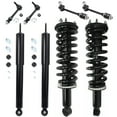 thumbnail image 1 of Detroit Axle - 4WD 8pc Struts Shocks Kit for V6 1996-2002 Toyota 4Runner Complete 2 Struts w/Coil Spring 2 Shock Absorbers 4 Front Rear Sway Bar Links 1997 1998 1999 2000 2001 Replacement Struts, 1 of 6