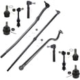 thumbnail image 1 of Detroit Axle - 4WD Front 11pc Suspension Kit for 2000-2001 Dodge Ram 1500, Upper Lower Ball Joints Outer Inner Tie Rods Sway Bar Links Track Bar Replacement, 1 of 8