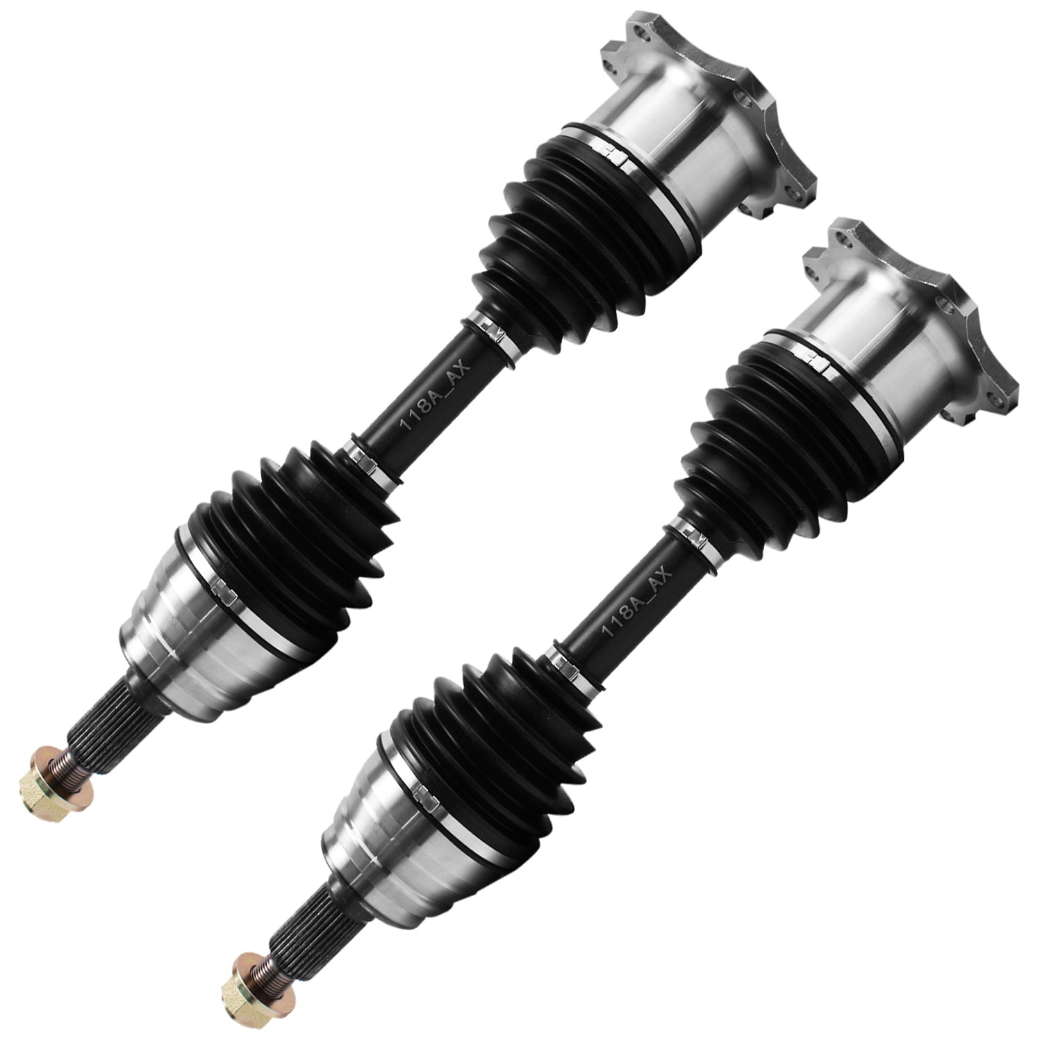 Detroit Axle 4WD Front 2pc CV Axles for Chevy GMC Silverado Sierra