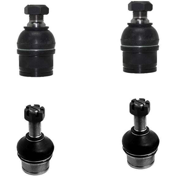 Detroit Axle - 4WD Front 4pc Ball Joints for Ford F-250 F-350 F-450 F-550 Excursion, 4 Upper and Lower Ball Joints Replacement
