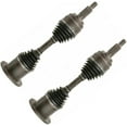 thumbnail image 1 of Detroit Axle - 4WD Front CV Axle Shafts Assembly Replacement for Ford Expedition F-150 F-250 Lincoln Navigator - 2pc Set, 1 of 6