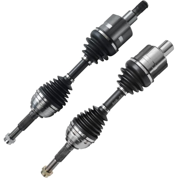 Detroit Axle - 4WD Front CV Axles for Chevrolet Blazer S10 GMC Sonoma Jimmy Isuzu Hombre Bravada, CV Axle Shafts Assembly Replacement
