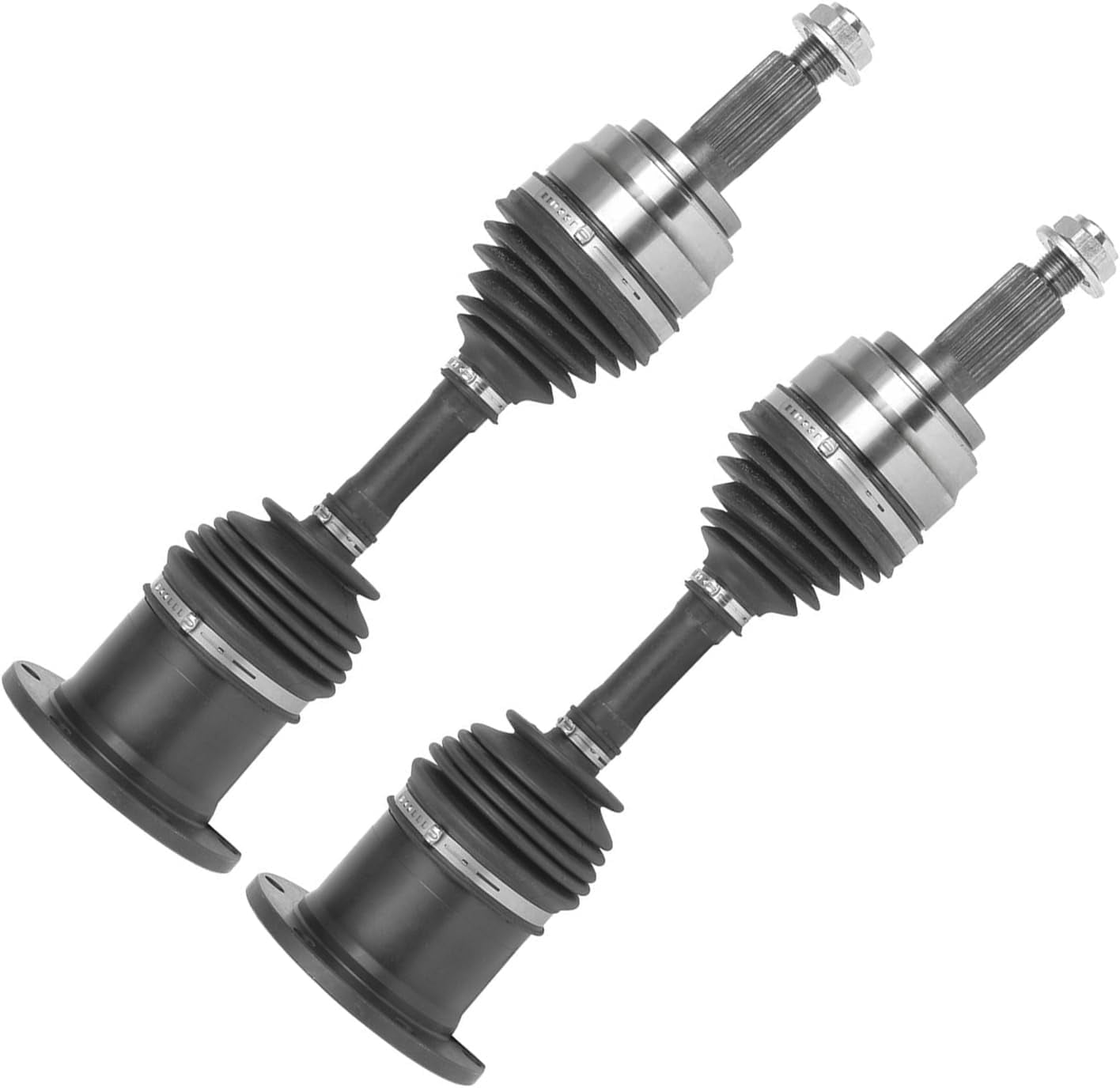Detroit Axle - 4WD Front CV Axles for Ford F-150 F-250 F-250HD Expedition Lincoln Navigator, 2pc CV Axle Shafts Assembly Replacement