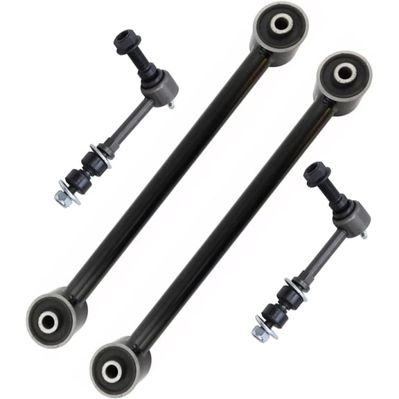 Detroit Axle - 4WD Front Control Arms Kit for 2006-2009 Dodge Ram 2500 3500, 2006-2008 Ram 1500, 2 Lower Control Arms 2 Sway Bar End Links 2007 Replacement