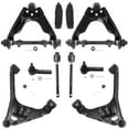 thumbnail image 1 of Detroit Axle - 4WD Front End 10pc Suspension Kit for Dodge Dakota 2000-2004 Durango 2000-2003, Upper and Lower 4 Control Arms w/Ball Joints Inner & Outer 4 Tie Rods 2 Boots Replacement, 1 of 7