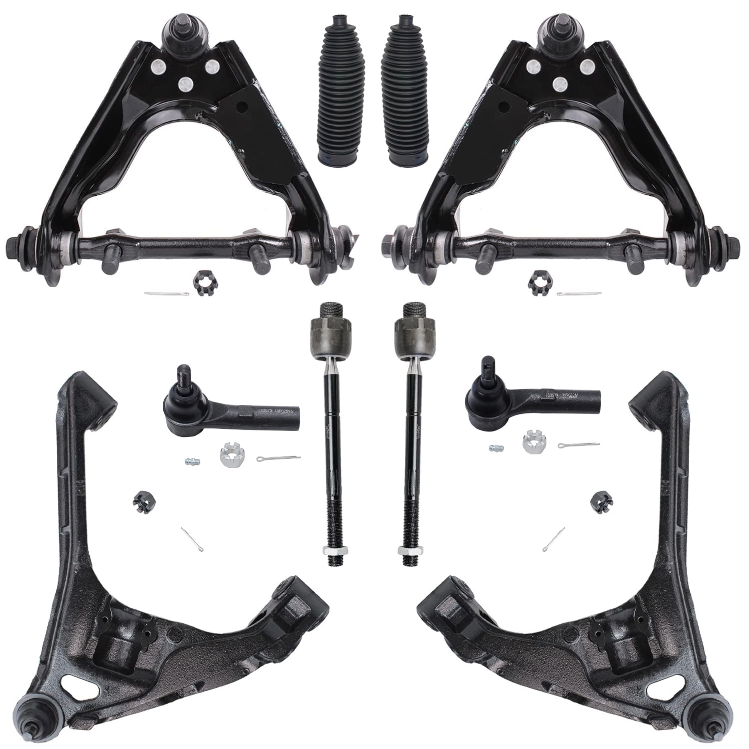 Detroit Axle 4WD Front End 10pc Suspension Kit for Dodge Dakota 20002004 Durango 20002003
