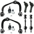 thumbnail interactive-video image 1 of Autodayplus Front Suspension Kit For 2005-2008 Ford F-150 - Control Arms, Tie Rods, Sway Bar Links 1 of 4