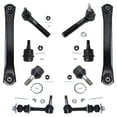 thumbnail image 1 of Detroit Axle - 4WD Front End Kit for 2000-2001 Dodge Ram 1500, 2 Upper Control Arms 2 Outer Tie Rods 2 Sway Bars 4 Lower Upper Ball Joints Replacement, 1 of 6