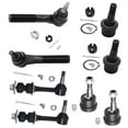 thumbnail image 1 of Detroit Axle - 4WD Front End Suspension Kit for 2000 2001 2002 Dodge Ram 2500 3500, Replacement Upper and Lower 4 Ball Joint, Outer and Inner 2 Tie Rods, 2 Sway Bars, 1 of 8