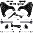 thumbnail image 1 of Detroit Axle - 4WD Front End Suspension Kit for Chevy Blazer S10 GMC Sonoma Jimmy Isuzu Hombre Upper Control Arms Ball Joints Lower Ball Joints Sway Bars Outer Tie Rods Idler & Pitman Arm - 12pc, 1 of 3