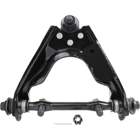 Detroit Axle - 4WD Front Left Control Arm for 00-04 Dodge Dakota, 00-03 Durango, Driver Side Upper Control Arm with Ball Joint Assembly 2000 2001 2002 2003 2004 Replacement