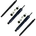 thumbnail image 1 of Detroit Axle - 4WD Front & Rear Shock Absorber Assembly Replacement for 2002-2005 Dodge Ram 1500 [w/ Standard & Crew Cab ONLY] - 4pc Set, 1 of 6