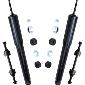 Detroit Axle - 4WD Front Shocks Kit for 10-19 Ford F-250 F-350 Super Duty 2 Shock Absorbers Assembly 2 Sway Bar Links 2011 2012 2013 2014 2015 2016 2017 2018 Replacement