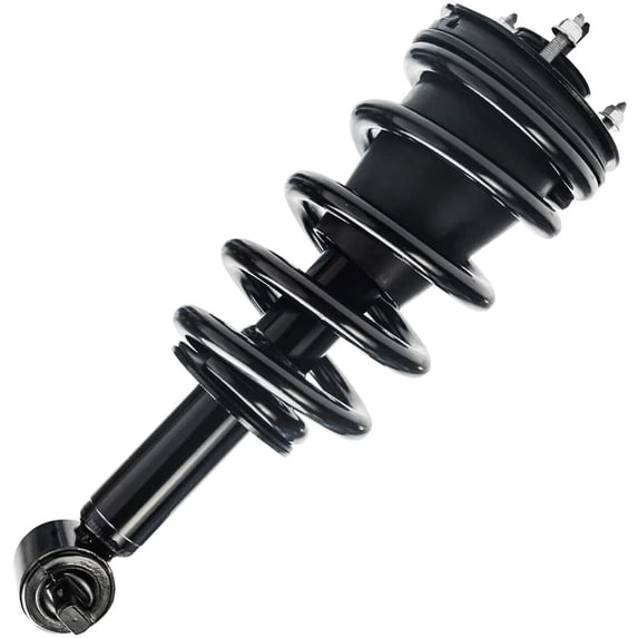 Detroit Axle - 4WD Front Strut & Coil Spring Replacement for Chevy Silverado GMC Sierra 1500
