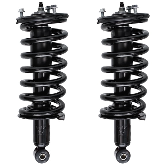 Detroit Axle - 4WD 2 Front Struts for Nissan TITAN Pathfinder Armada INFINITI QX56 Complete Struts w/Coil Springs Replacement Quick Install Ready Strut Shock