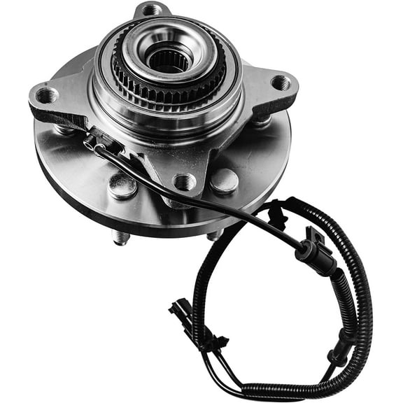 Detroit Axle - 4WD Front Wheel Bearing Hub for 2011-2014 Ford F-150 Expedition Lincoln Navigator, Replacement 2011 2012 2013 2014 F-150 Expedition Navigator Wheel Bearing and Hub Assembly