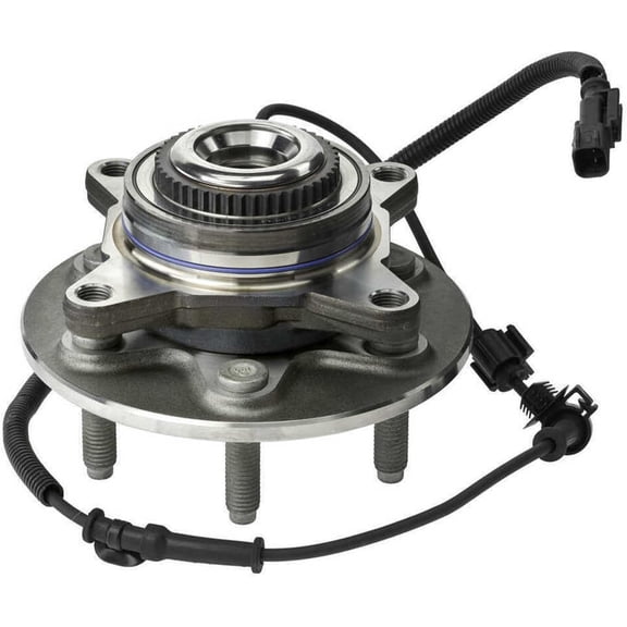 Detroit Axle - 4WD Front Wheel Bearing Hub for Ford 2011-2014 F-150 [SVT Raptor, with 6 Stud Hub] Wheel Bearing Hub Assembly 2012 2013 Replacement