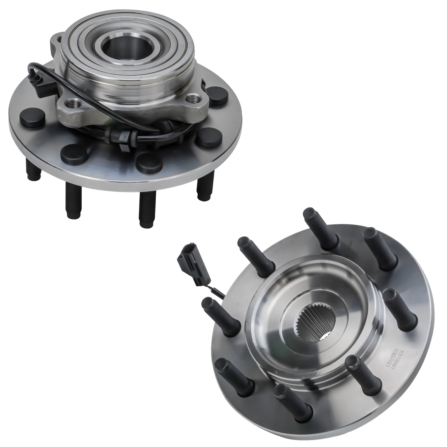 Detroit Axle 4WD Front Wheel Bearing Hubs for 20032005 Dodge Ram