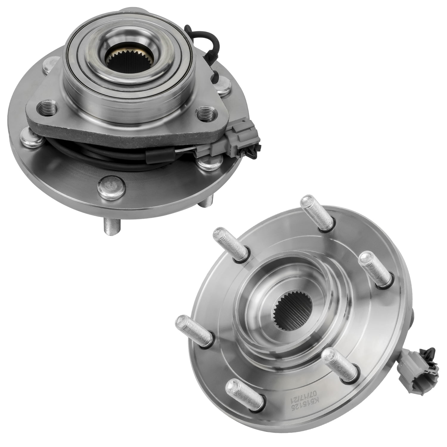 Detroit Axle 4WD Front Wheel Bearing Hubs for 20082011 Nissan Titan