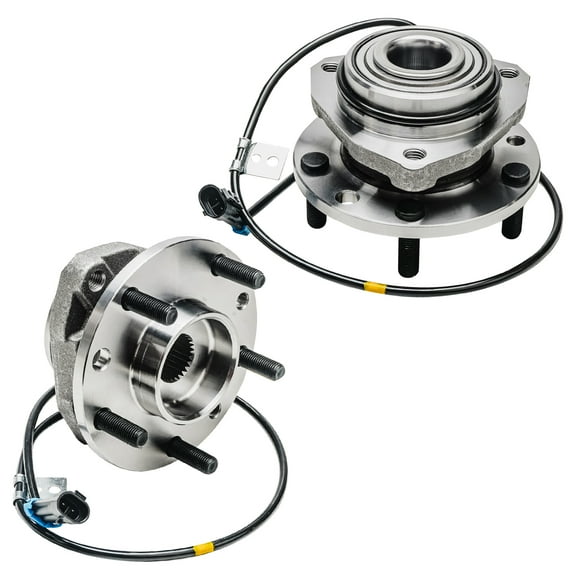 Detroit Axle - 4WD Front Wheel Bearing Hubs for Chevy Blazer S10 GMC Sonoma Jimmy Olds Bravada Isuzu Hombre Wheel Bearing and Hubs Assembly Replacement Fits select: 1997-2004 CHEVROLET S TRUCK S10