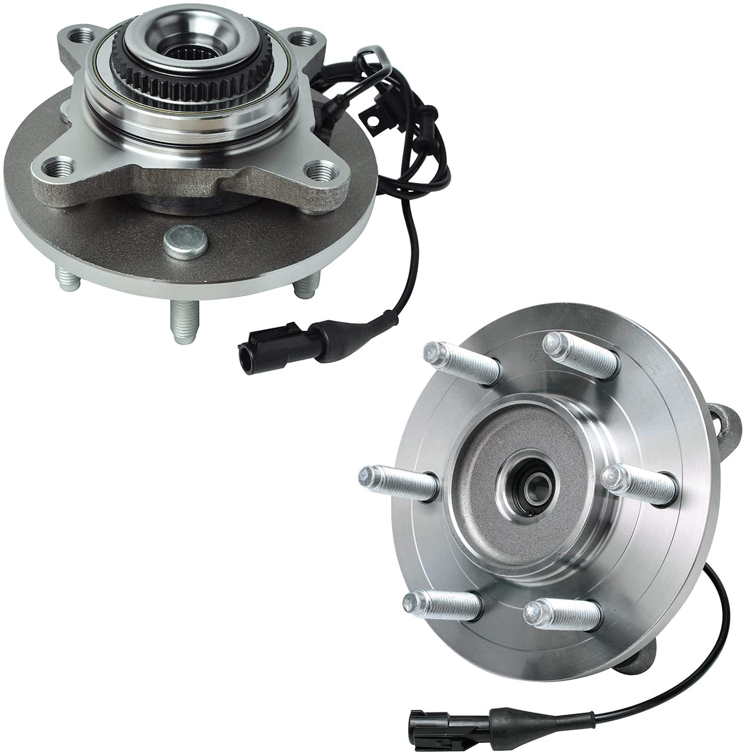 Detroit Axle - 4WD Front Wheel Bearing Hubs for Ford F-150 Expedition ...