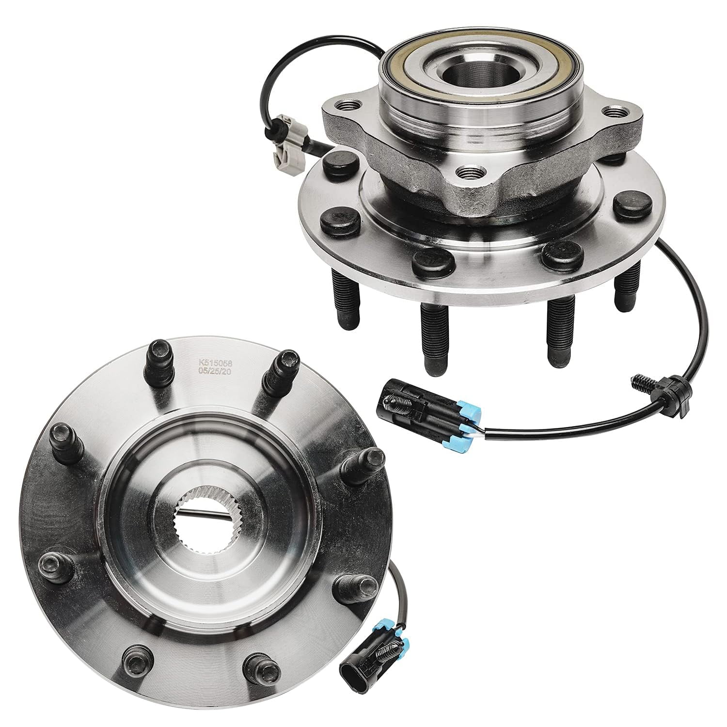 Detroit Axle 4WD Front Wheel Bearing Hubs for Silverado Sierra 2500