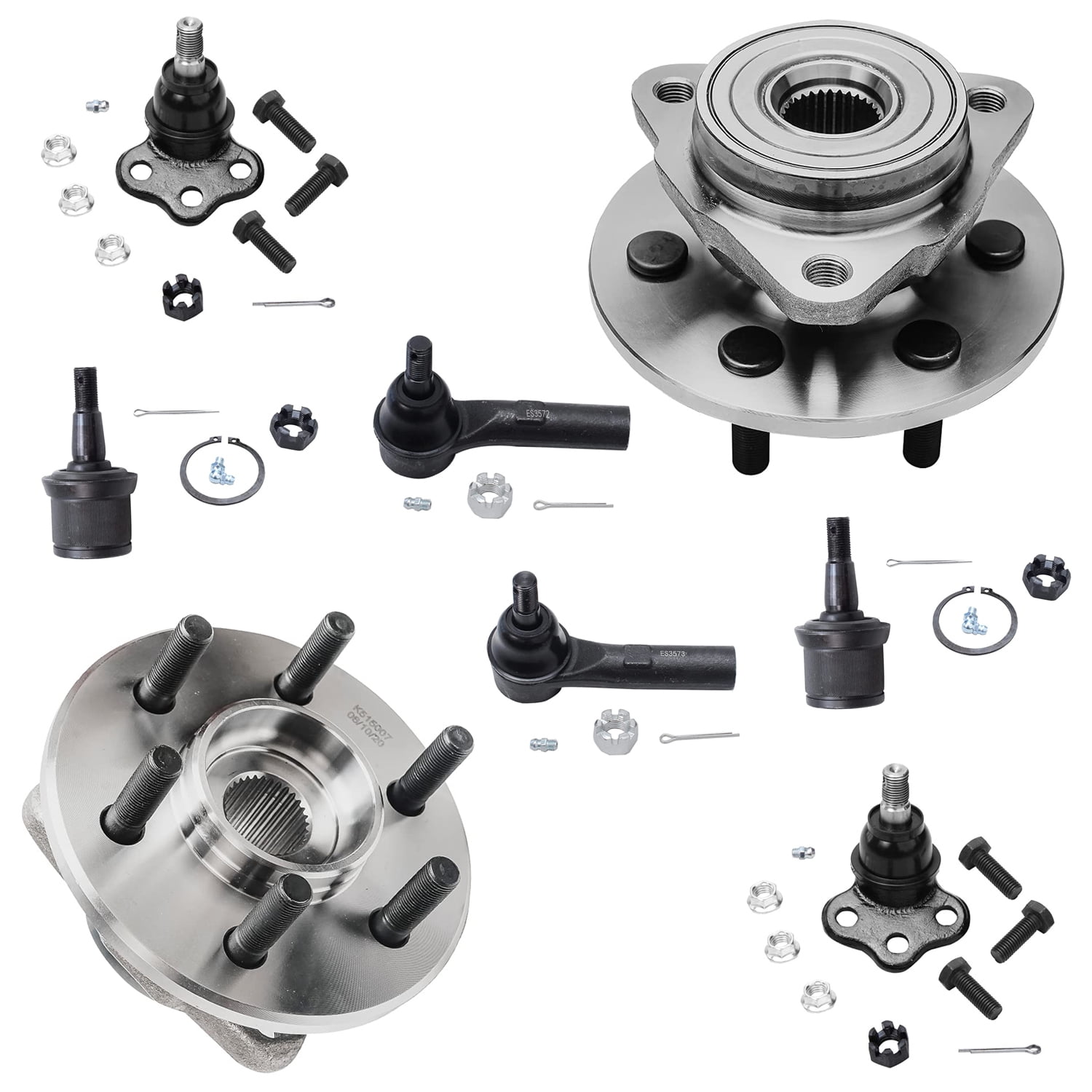 2005 Ford F150 Wheel Bearing/Hub Assembly-Front - View #7