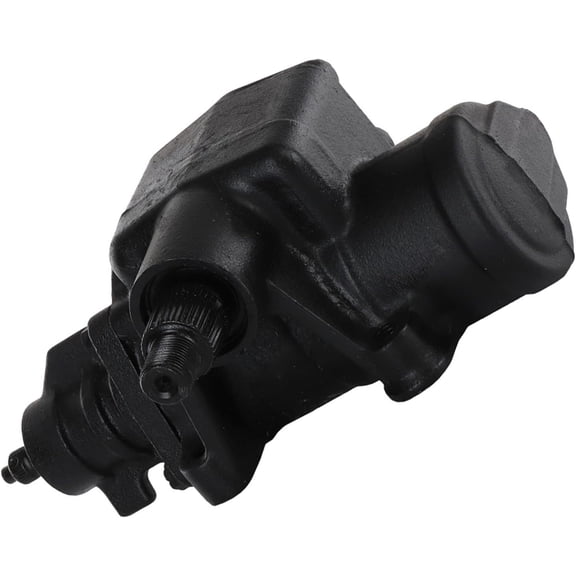 Detroit Axle - 4WD Power Steering Gear Box for 2003 2004 2005 Dodge Ram 2500 3500 [GAS; Power Gear; M12X1.75 Mounting Holes], Complete Power Steering Gear Box Assembly Replacement
