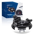 thumbnail image 1 of Detroit Axle - 4WD Rear Right Steering Knuckle for 2001-2008 Subaru Forester, Passenger Side Steering Knuckle & Wheel Bearing Hub Assembly 2002 2003 2004 2005 2006 2007 Replacement, 1 of 8