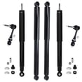 thumbnail image 1 of Detroit Axle - 4WD Shock Absorbers Kit for 2003 2004 2005 Dodge Ram 2500 3500, 4 Front & Rear Shock Absorbers, 2 Front Sway Bar Links, 1 of 8