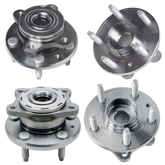 Detroit Axle - 4pc AWD Front & Rear Wheel Hub Bearings Replacement for Ford Five Hundred Freestyle